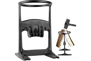 COICOTTC Firewood Kindling Splitter, One-Piece Kindling Splitter for Wood, Heavy Duty Cast Iron Log Splitter Manual, Dia. 7.5",11Lbs