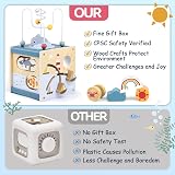 Airlab Wooden Activity Cube 6 in 1 Montessori Toys for 12 Months+ view 7