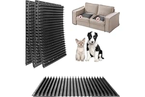 5Pack Scat Mats for Dogs – Heavy Duty Solid PP Pet Deterrent Mats to Keep Dogs Off Couch & Furniture – Durable for Indoor & O