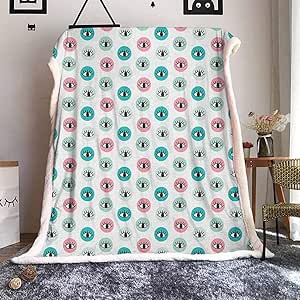 Eyelash Throw Pillow Cushion Cover, Cartoon Style Dramatic ...