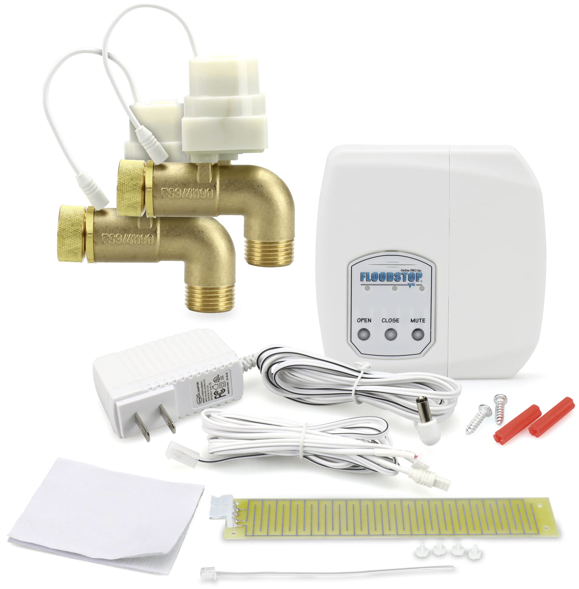 FloodStop Washing Machine Leak Detector Kit with