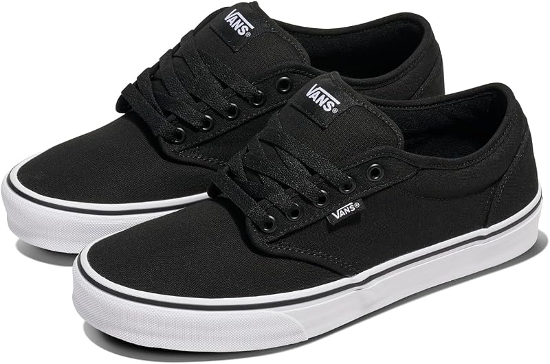 Atwood Sneaker Homme, Canvas Black White, 43 EU