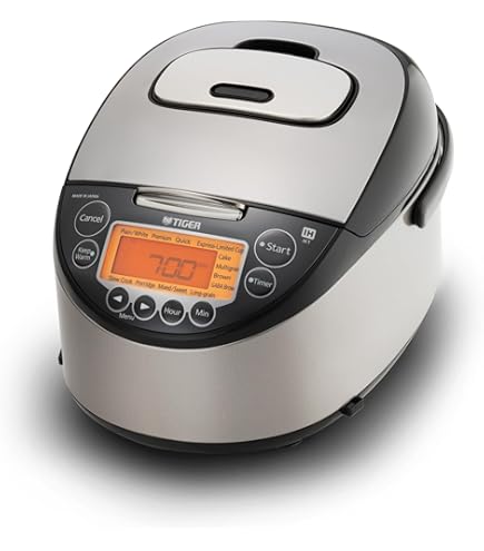 Amazon.com: Tiger JAX-T18U-K 10 杯(未煮熟) Micom 電飯煲附