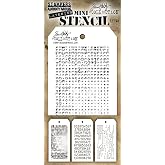 Tim Holtz - Stampers Anon Mini Stencil, Set #48