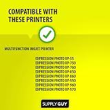 Supply Guy 12 Compatible Ink Cartridges for Epson 24XL Expression Photo XP view 2