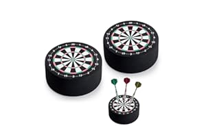 2-Pack Dart Holder, Mini Dart Station for Steel Tip Darts, Space-Saving Dart Base Station, Professional Dartboard Accessories