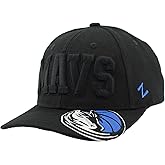 ZHATS NBA Unisex-Adult NBA Officially Licensed Adjustable Snapback Hat Contender Black