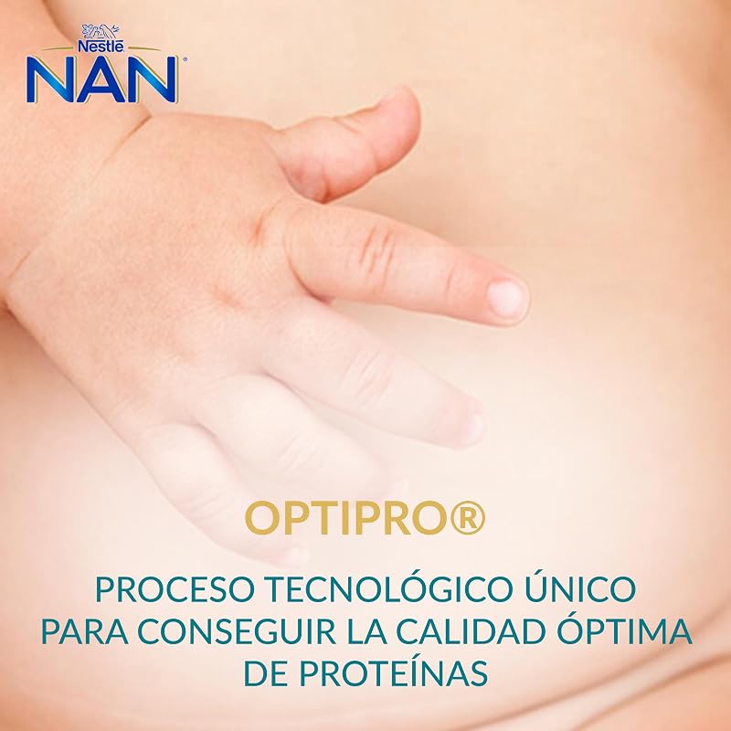 Nestlé NAN OPTIPRO 1 Leite infantil, leite artificial desde o primeiro dia, Leite em pó, biberão de 800g