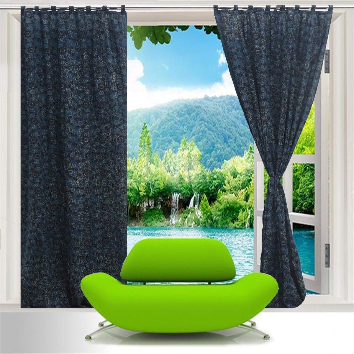 Amazon Com Trade Star Decorative Indian Curtain For Guest Room