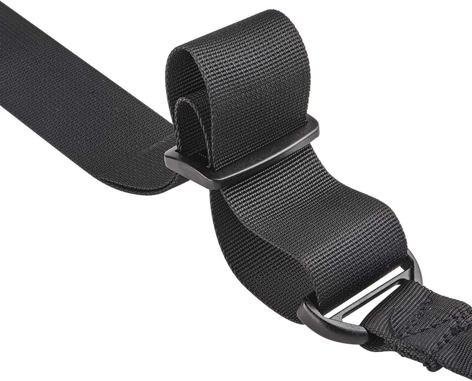 1 & 2 Point Sling Tactical Gun Sling with Buttstock Sling Attachment Strap for Rifle Airsoft, Shotgun, Black - Image 4