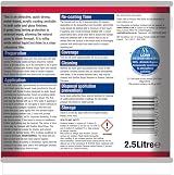 Rustins Quick Dry Outdoor Clear Varnish 2.5L Gloss view 2