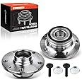 A-Premium 2 x Rear Wheel Bearing and Hub Assembly Compatible with Audi Volkswagen - 2005-2022 - Q3, TT, Beetle, CC, EOS, Golf