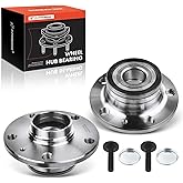 A-Premium 2 x Rear Wheel Bearing and Hub Assembly Compatible with Audi Volkswagen - 2005-2022 - Q3, TT, Beetle, CC, EOS, Golf