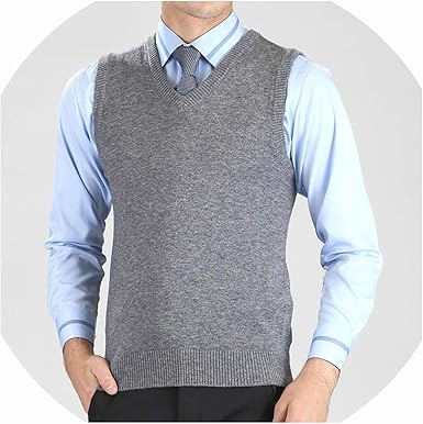 grey sweater business casual