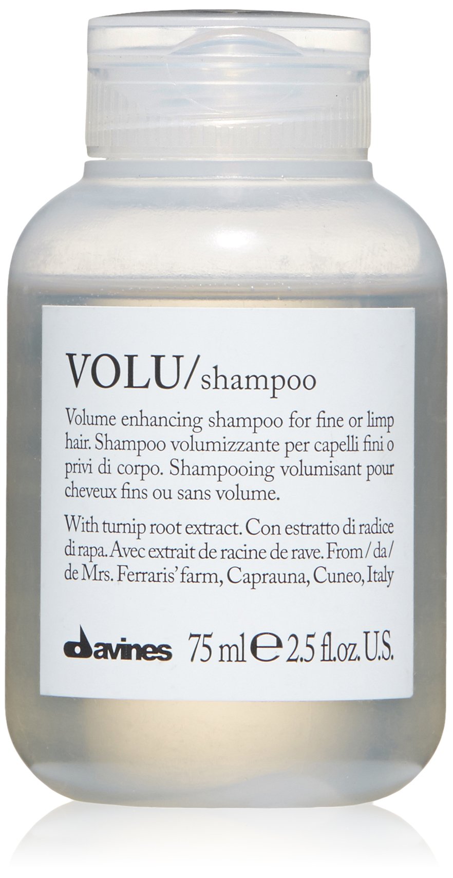 davines-champú Volu Davines Format Travel 75 ML