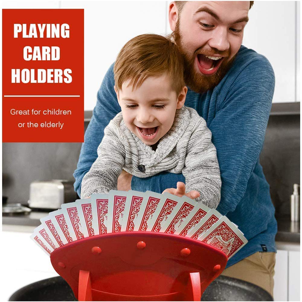Porta Carte Da Gioco Fatto A Mano Per Anziani E Bambini | Regalo Ideale Per Artrite