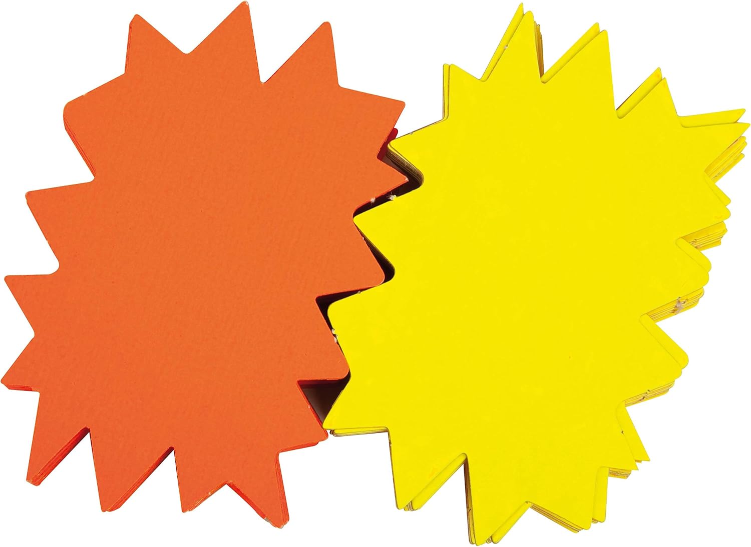 'Agipa 113910 Labels with Star Design 160 x 240 mm, Yellow/Orange, Yellow,Orange - Image 3