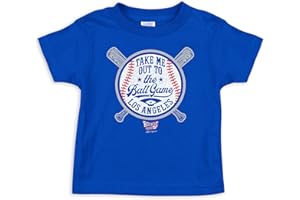 SMACK APPAREL Take Me Out to The Ball Game Baby Apparel for Baseball Fans (NB-7T)