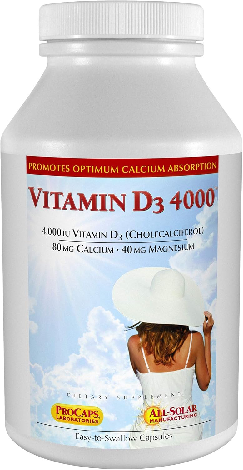 Andrew Lessman Vitamin D3 4000 IU 360 Capsules High