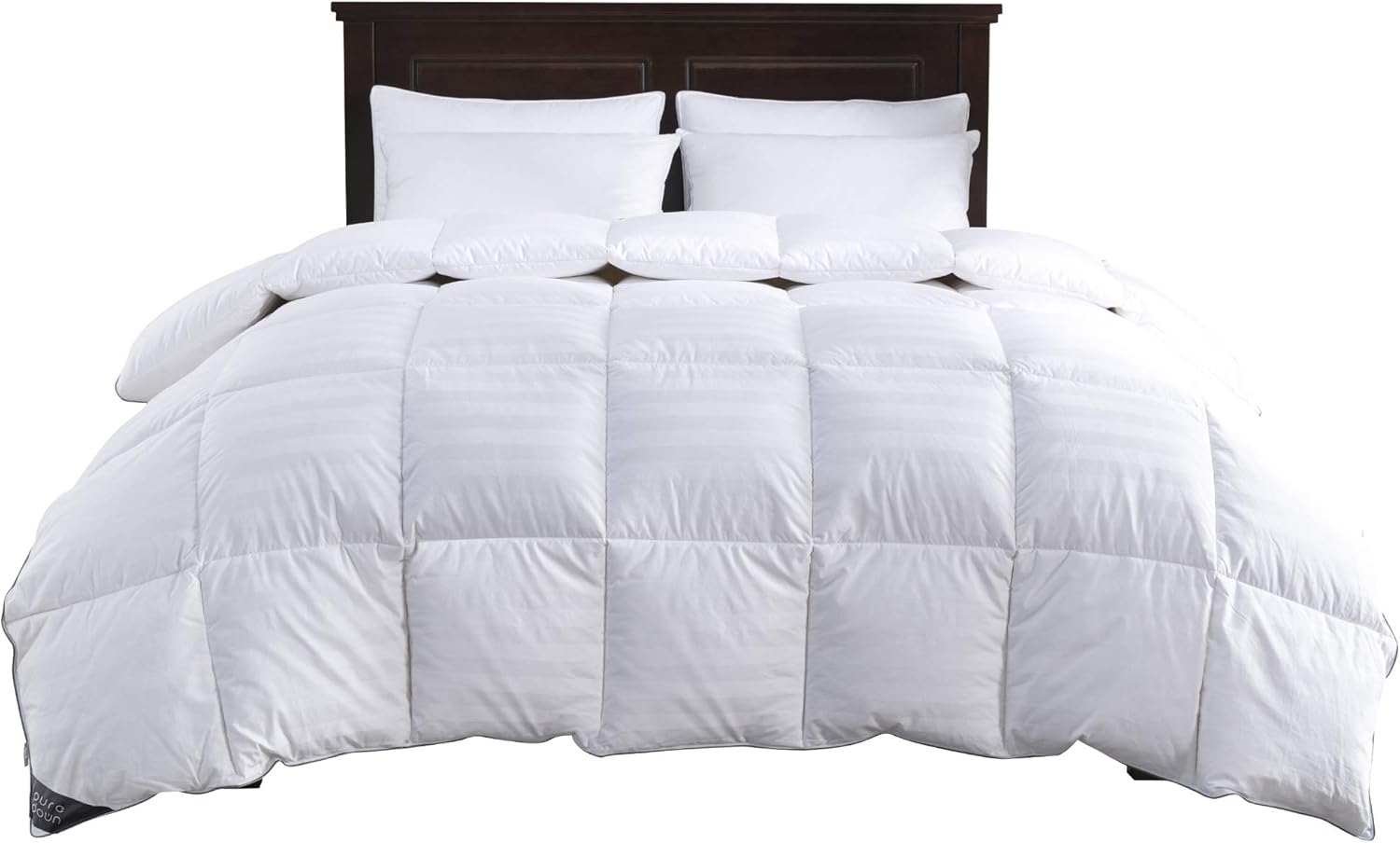 Amazon Com Puredown Comforter Full Queen Cotton Shell 500tc