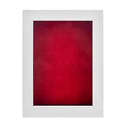 24x36 Shadow Box Frame White Wood | with a
