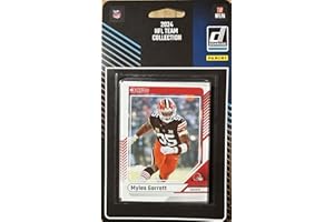 PANINI Cleveland Browns 2024 Donruss Factory Sealed 10 Card Team Set Featuring Nick Chubb and a Jamari Thrash Rated Rookie Card Plus