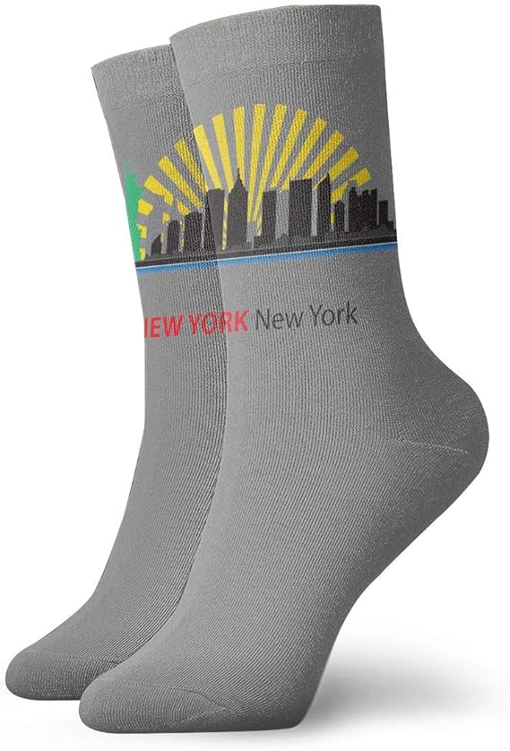 New York City Crew Socks Adult Colorfu Socks at Amazon Men’s Clothing store