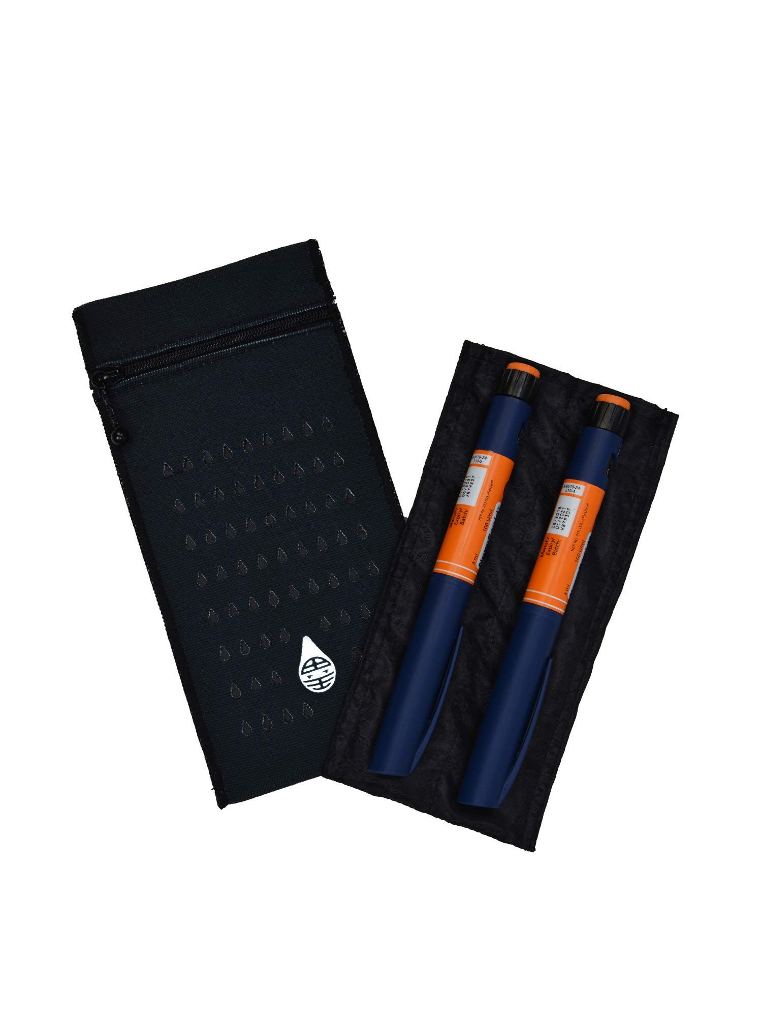 Dia-Cool, cooling case for 2 insulin pens – Eco-friendly evaporative cooling bag for medication - Travel accessory for diabetics.