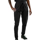 FUBU Women's Slim Fit High Waisted Jogger Yoga Scrub Pant Medical Nursing Uniform