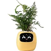 Smart Flowerpots,Smart Pet Planter,Ai Planter,Intelligent Flowerpots,Multiple Expressions,7 Smart Sensors, And Ai Chips Make