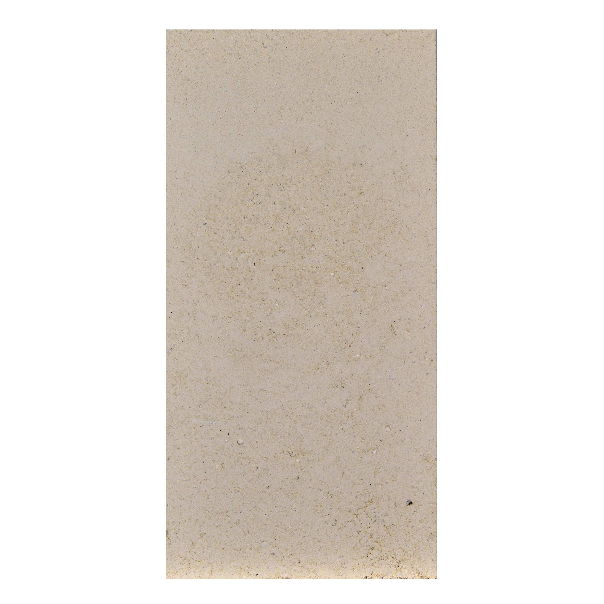 Firefix 2050/1 Fireclay Stone (Moulded) 20 mm Thick, 250 x 124 mm, Yellow