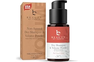 Dry Shampoo Powder for Women & Men – Non-Aerosol, Volumizing & Clarifying with Biotin, Clean Ingredients, Travel-Friendly, Ma