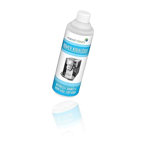 Maxxi Clean Entkalker, Kalklöser und Kalkreiniger als Allzweckreiniger zur Reinigung für Kaffeevollautomaten, Senseo, Tassimo