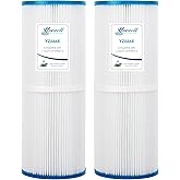 Yoozell PRB25-In Spa Filter Cartridge Compatible with Unicel c-4326 25Sq.ft Guardian 413-106 Filbur FC-2375 Pentair R173429 Darlly 42513 2 Pack…