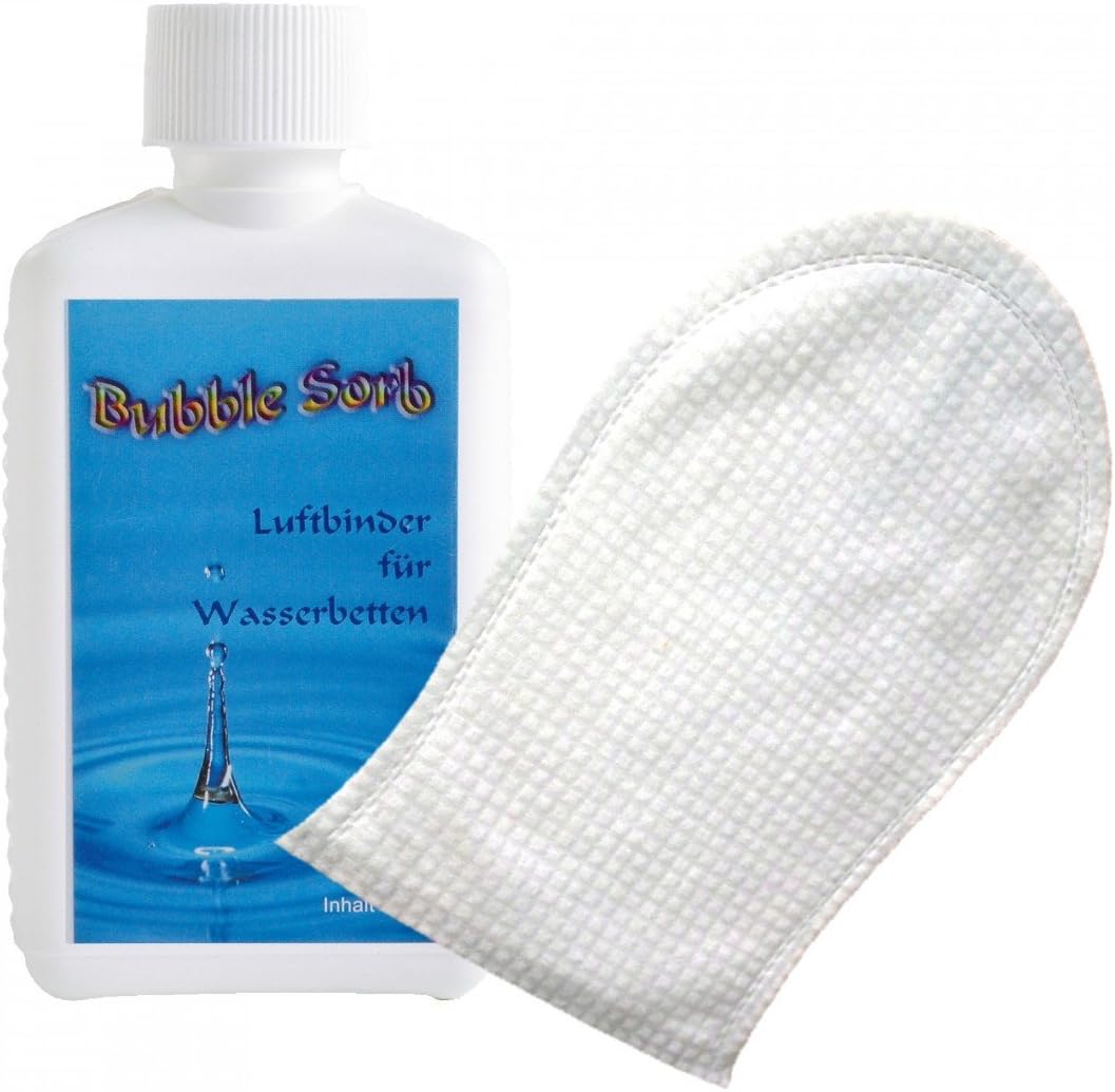 Bubble Sorb Air Binder Water Bed of Knitting. 400g Bubble Stop Binds Approx. 100 L Plus 1 Grooming Mitt