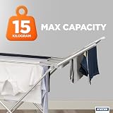 Status 230W Heated Winged Clothes Airer, Foldable Aluminium Drying Rack view 4