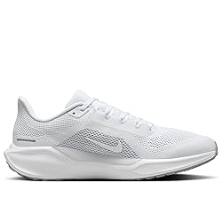 Nike Men's Pegasus 41 Sneaker, White/White/Pure