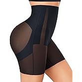 Gotoly Tummy Control Shapewear Shorts Body Shaper for Women High Waisted Butt Lifting Panties Thigh Slimming