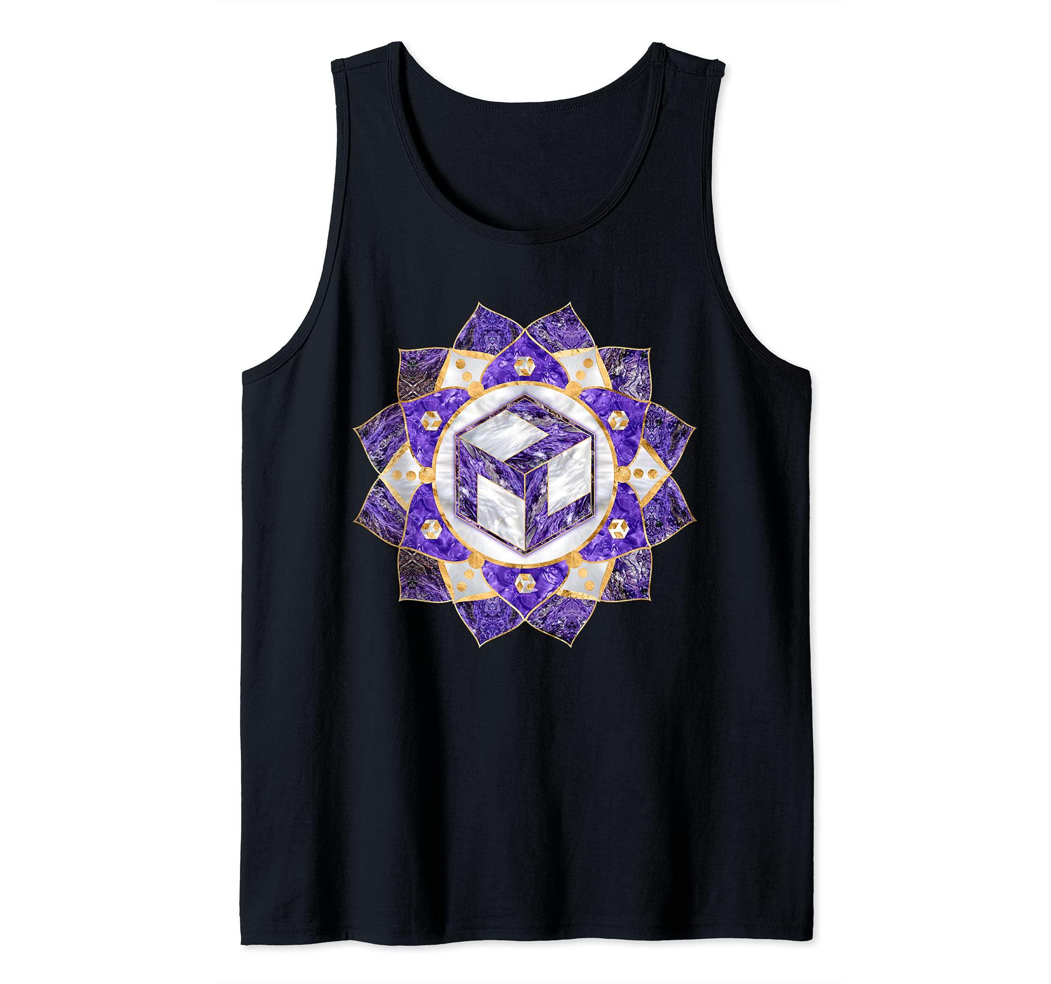 Antahkarana in Lotus Mandala Tank Top