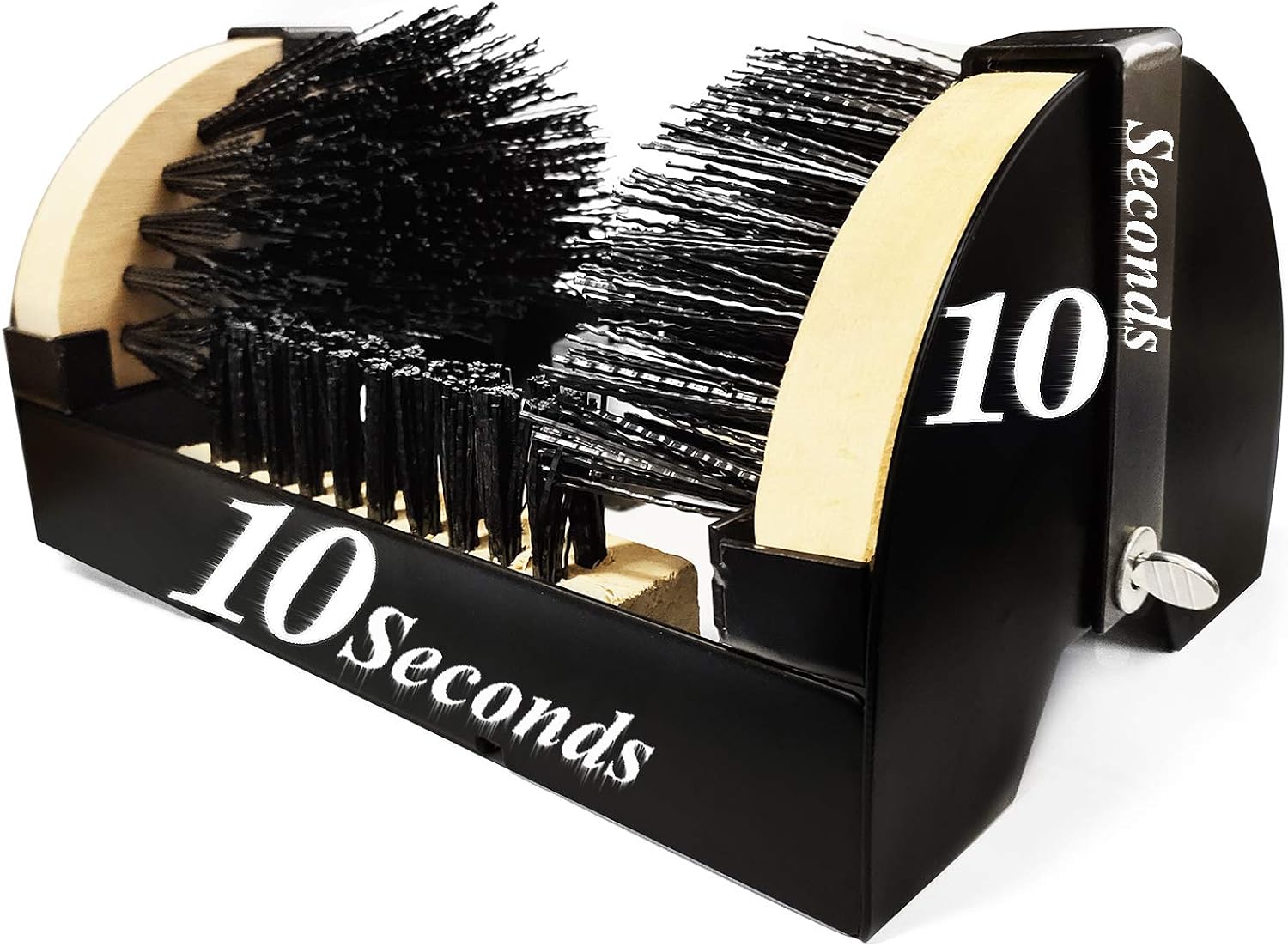 HUILE Boot scraper,replaceable brush boot brush scraper outdoor,big