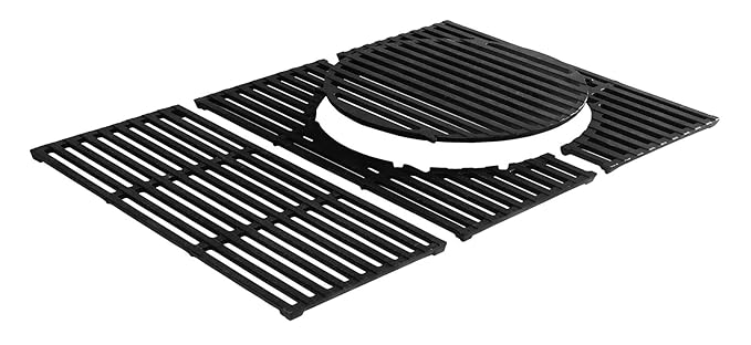 Enders SWITCH GRID Rost-in-Rost System, Gusseisenrost, für Enders Gasgrill MONROE 3-Brenner, Grill-Zubehör, optionale Einsätz