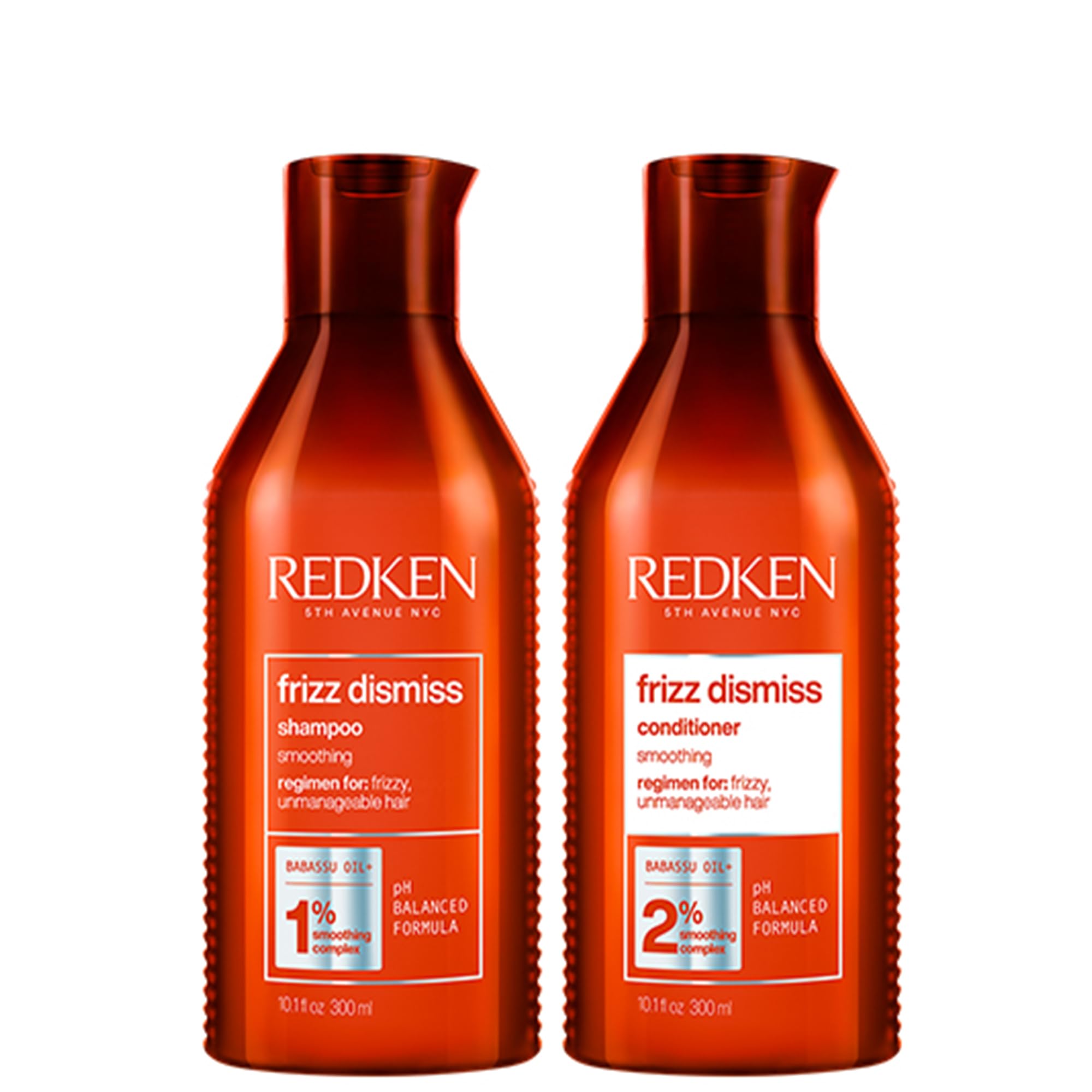 Redken Frizz Dismiss Shampoo 300ml & Conditioner 300ml Duo