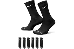 Nike Unisex Adult Everyday Elevated Crew Socks (6-Pack) | Mens and Womens