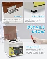 CGOLDENWALL Lab Centrifuge 4000rpm 12x20ml 2325xg Timer Hospital Biological view 5