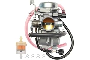 Carburetor Compatible with Kawasaki Bayou 300 KLF300 KLF 300 1986-1987 KLF300A, 1988-2005 KLF300B, 1989-2005 KLF300C ATV Carb