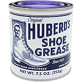 Huberd’s Shoe Grease (7.5oz) - Leather Conditioner and waterproofer Since 1921. Waterproofs, softens and Conditions Boots, Shoes, Bags, Belts, Jackets, car Seats, Gloves, Furniture, Saddles and tack.