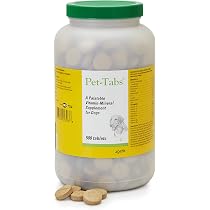 Amazon.com : Pet-Tabs Multivitamin and Mineral Supplement for Dogs ...