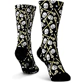 ChalkTalkSPORTS Lacrosse Performance Mid-Calf Socks - Multiple Designs - Graphic Flex Lacrosse Socks - Youth and Adult