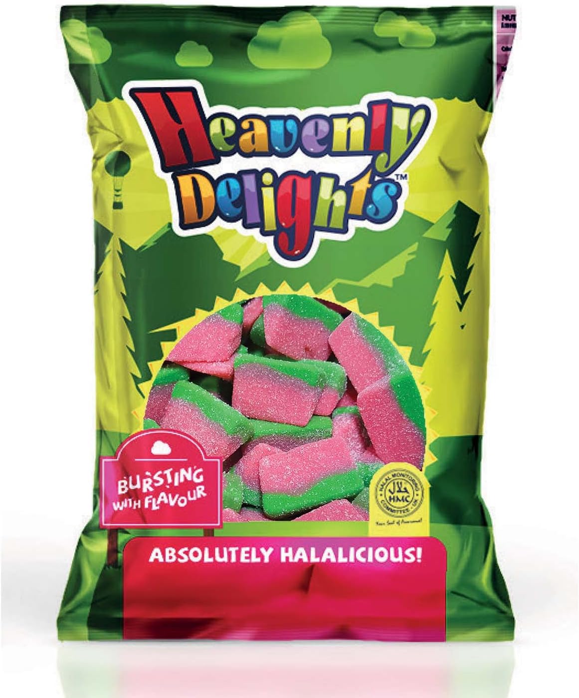 Heavenly Delights Watermelon Wedges, 100g *Halal HMC Certified*