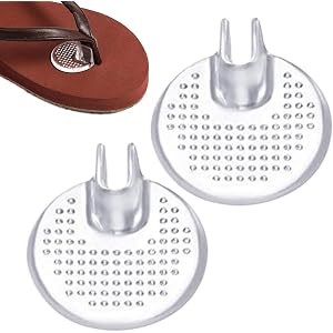Sandal Toe Protector Silicone Clear Reusable Non-Slip | Toe Thong Sandal Cushion for Men Women, Home Beach Vacation Shopping